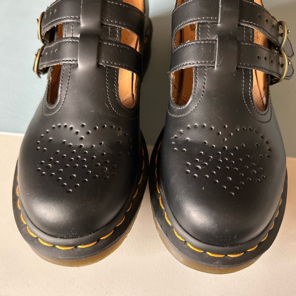 Dr. Martens Black Leather Mary Janes